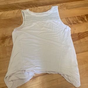American eagle soft and sexy off white tank top